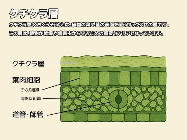 クチクラ層(くちくらそう)
