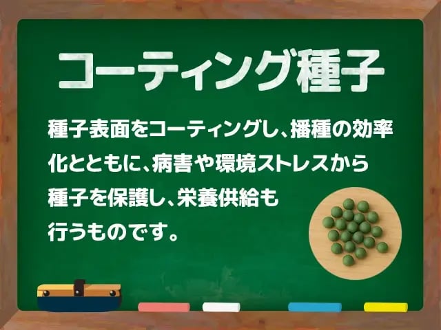 コーティング種子(こーてぃんぐ種子)