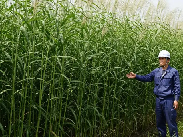 ジャイアントミスカンサス栽培イメージ