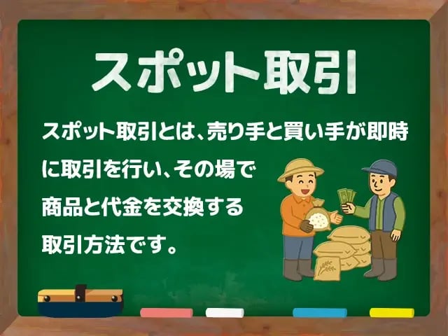 スポット取引(すぽっととりひき)