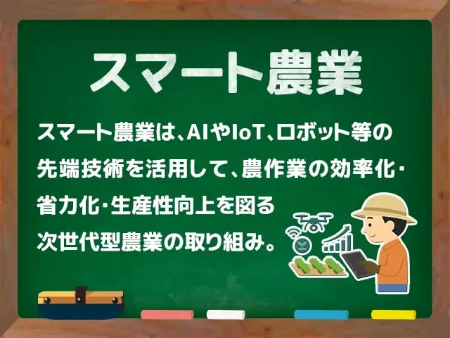 スマート農業(すまーとのうぎょう)