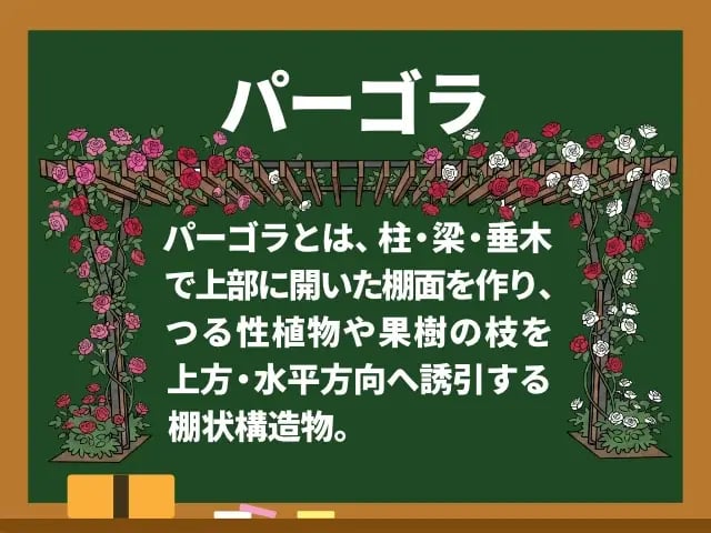 パーゴラ(ぱーごら)