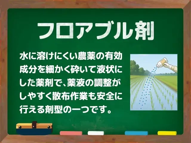フロアブル剤