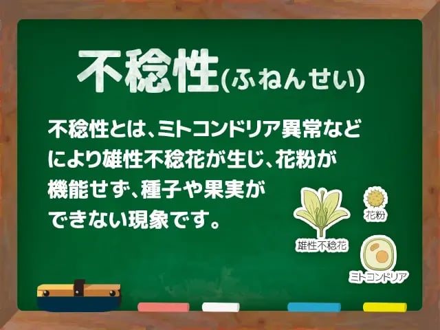 不稔性(ふねんせい)