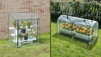 ビニールハウス小型（ミニ温室）の選び方と活用事例｜ベランダ/庭の風対策・冬越しガイド