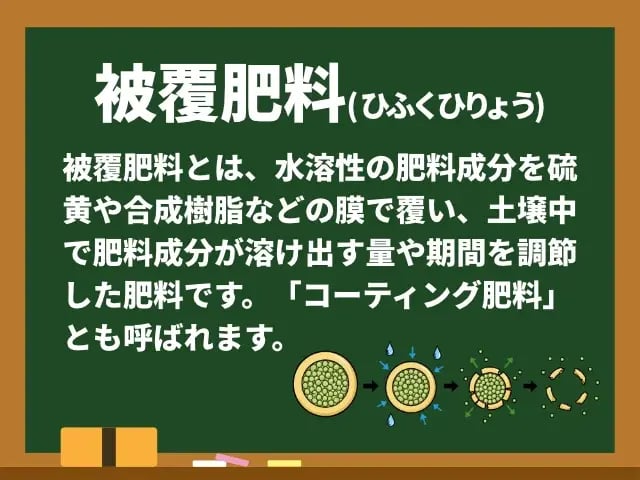被覆肥料(ひふくひりょう)
