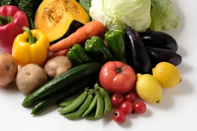 緑黄色野菜と淡色野菜