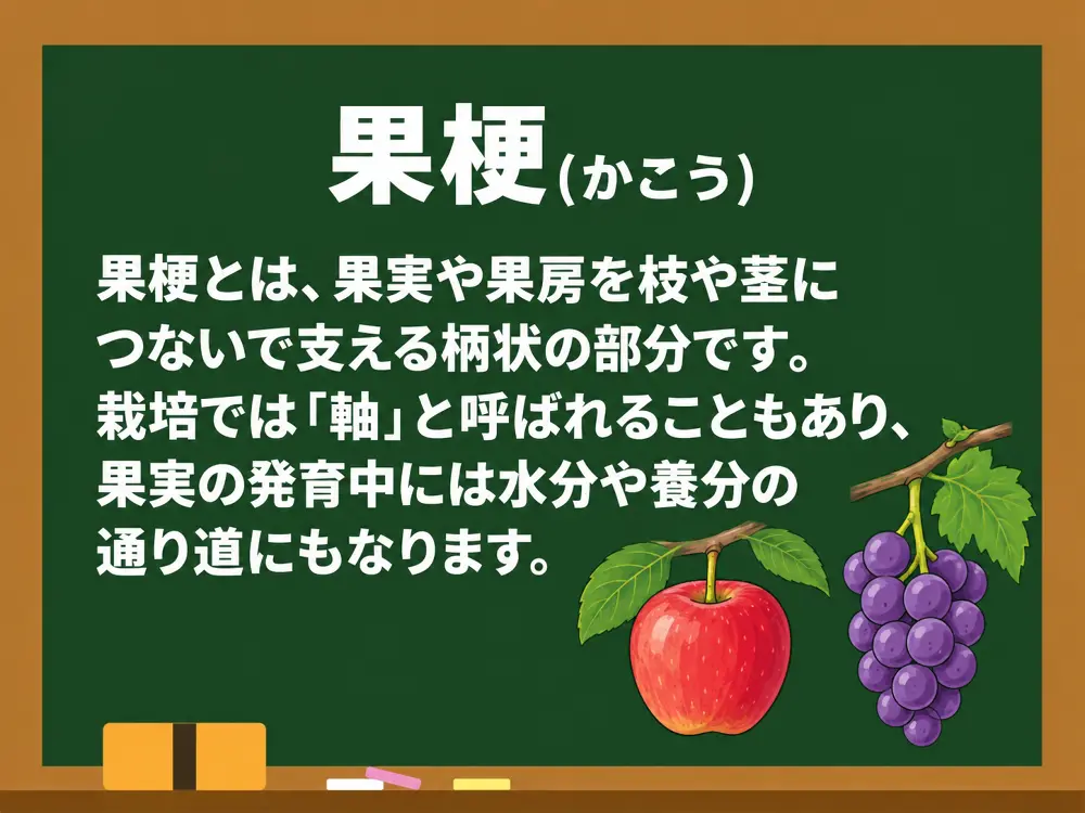 果梗