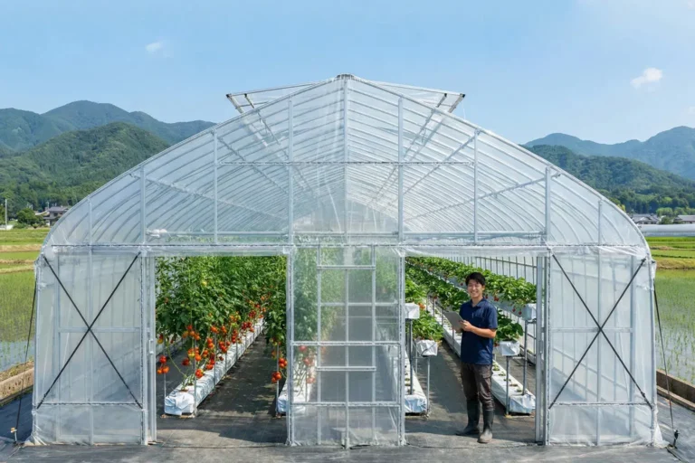 【初心者向け】ビニールハウス栽培の基礎知識|種類・構造・メンテナンス方法を図解で解説