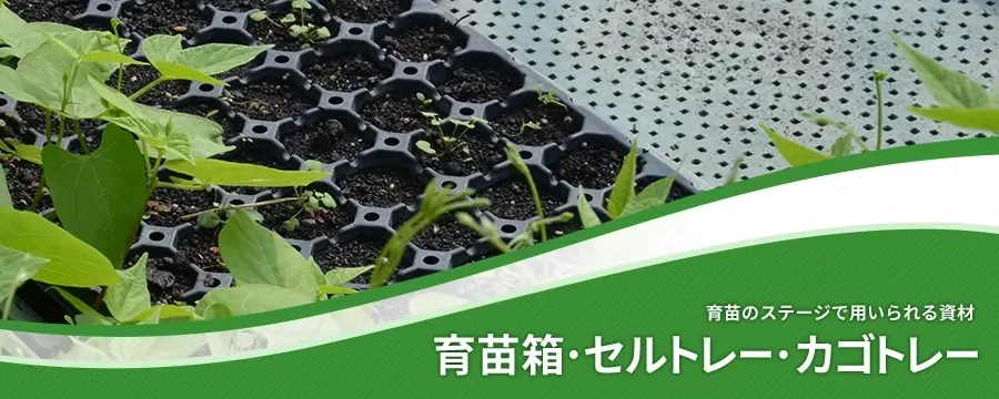 育苗箱･セルトレー･カゴトレー