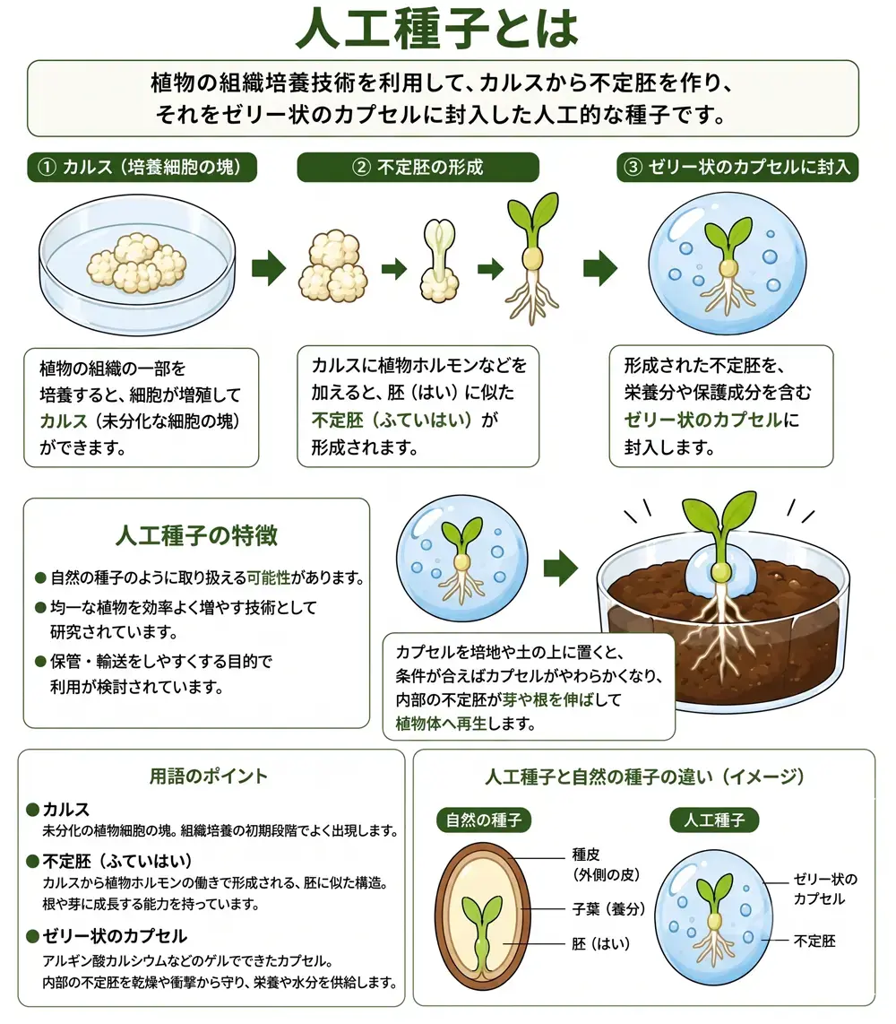 人工種子とは