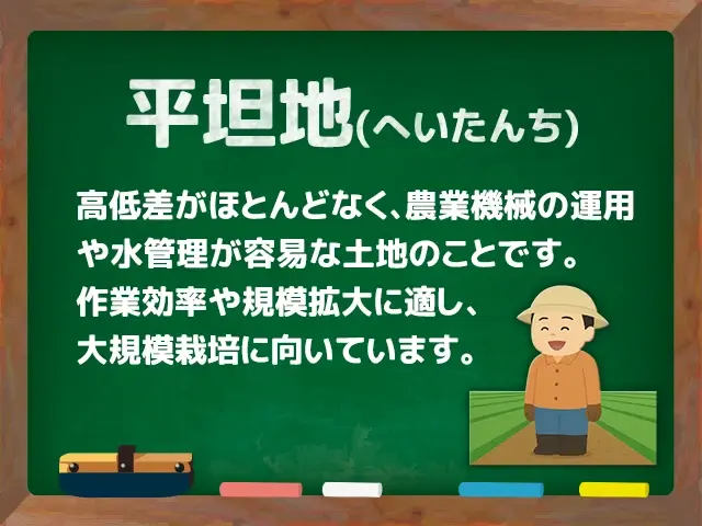 平坦地