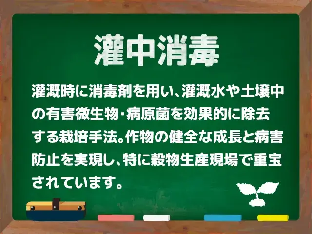 灌中消毒