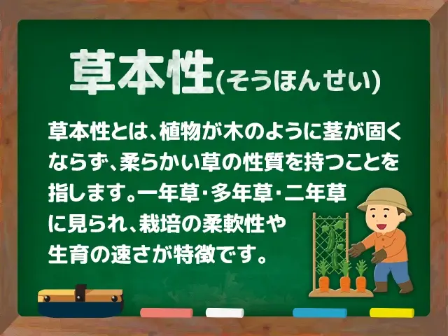 草本性